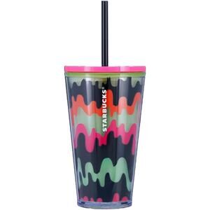 Starbucks 23 L. Edition Halloween Grande Tumbler 16OZ Stickers, Glow in the Dark